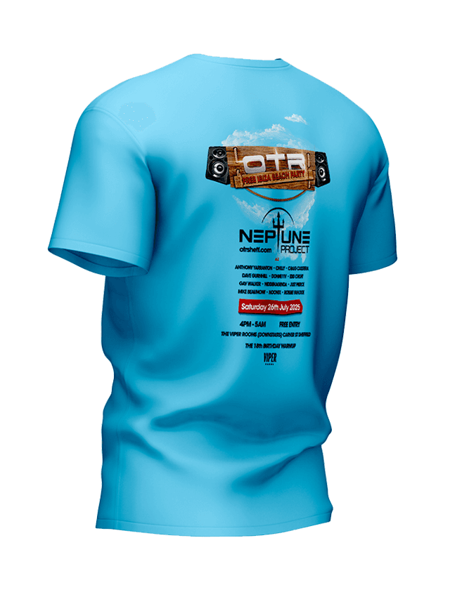 Official OTR Sheffield 18th Birthday Warmup T-Shirt